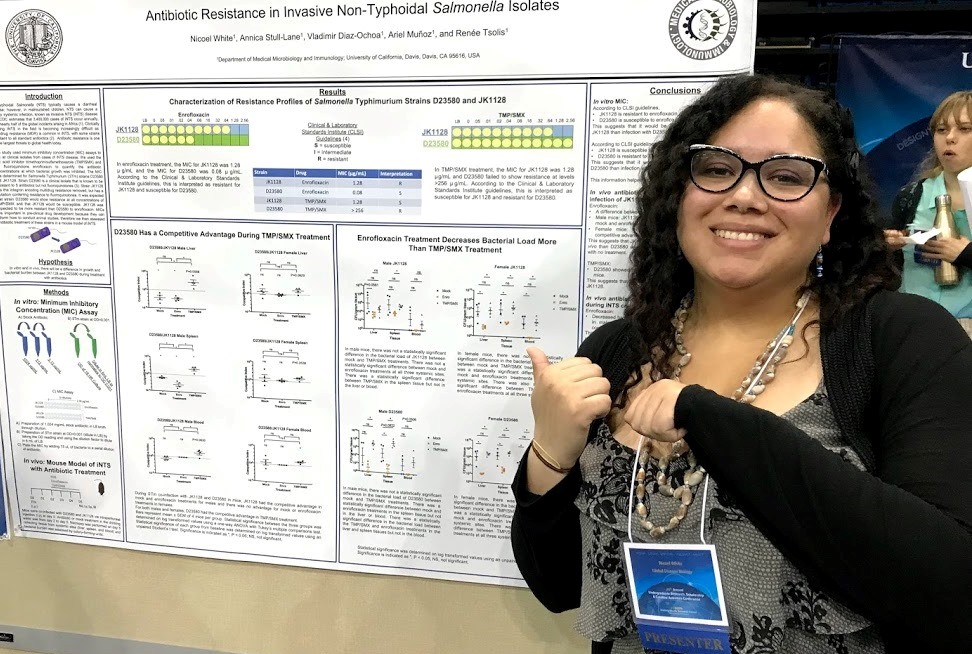 Nicoel White Global Disease Biology UC Davis McNair Program